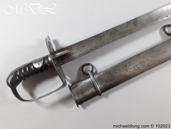 British 1796 Heavy Cavalry Trooper Sword by Bates - Image 2