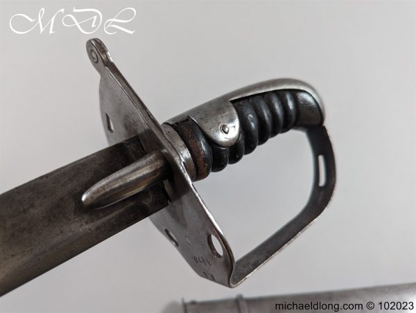 British 1796 Heavy Cavalry Trooper Sword by Bates - Image 8