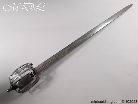 Scottish 18th Century Half Basket Cavalry Sword