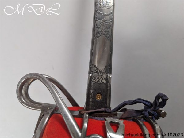 93rd Sutherland Highlanders Basket Hilt by Wilkinson Sword - Image 16