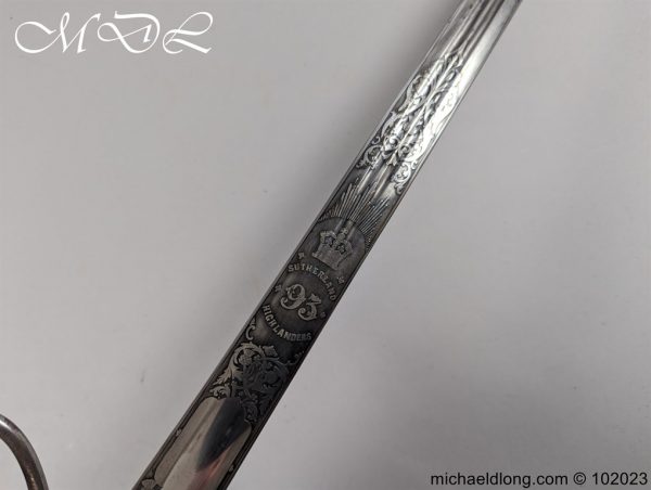 93rd Sutherland Highlanders Basket Hilt by Wilkinson Sword - Image 14