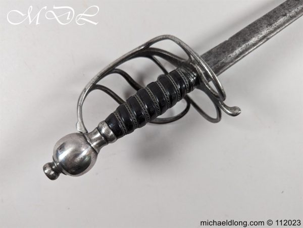 English Infantry Officer's Hanger c 1760 - Image 16