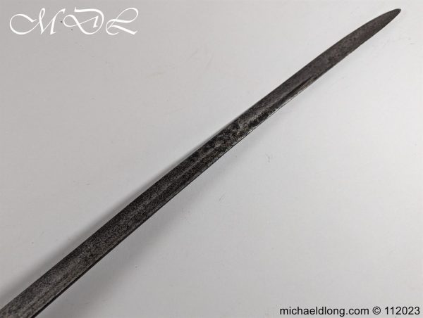 English Infantry Officer's Hanger c 1760 - Image 14