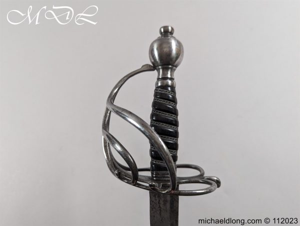 English Infantry Officer's Hanger c 1760 - Image 13