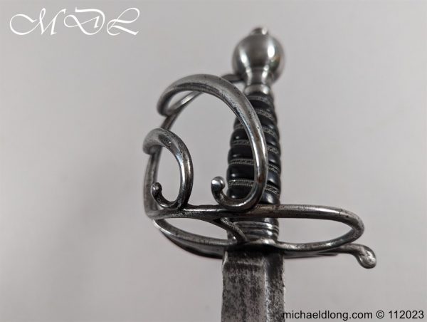 English Infantry Officer's Hanger c 1760 - Image 12