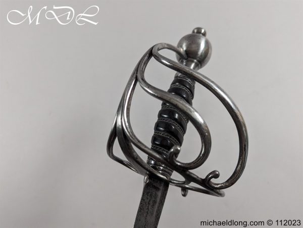 English Infantry Officer's Hanger c 1760 - Image 11