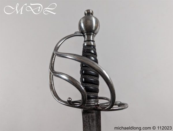 English Infantry Officer's Hanger c 1760 - Image 6