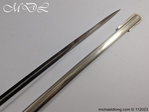 Victorian 4th Ardrossan Artillery Presentation Sword - Image 23