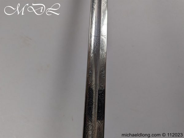 Victorian 4th Ardrossan Artillery Presentation Sword - Image 20