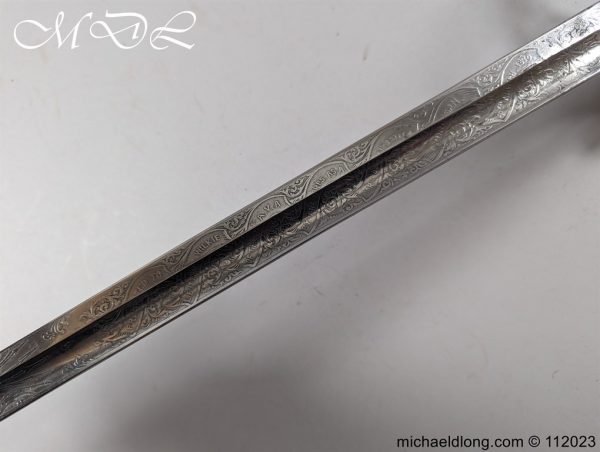 Victorian 4th Ardrossan Artillery Presentation Sword - Image 18