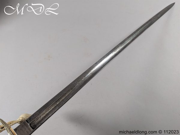 Victorian 4th Ardrossan Artillery Presentation Sword - Image 14