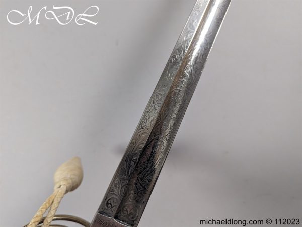 Victorian 4th Ardrossan Artillery Presentation Sword - Image 12