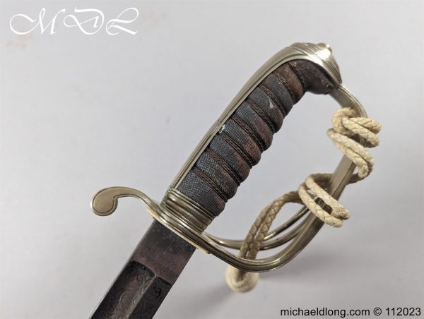 Victorian 4th Ardrossan Artillery Presentation Sword - Image 5