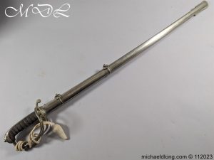 Victorian 4th Ardrossan Artillery Presentation Sword