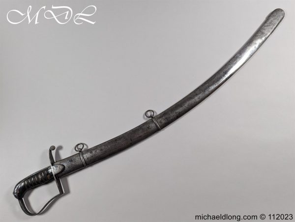 Georgian Officer’s 1796 Light Cavalry Sword