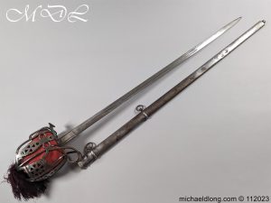 Victorian Officer’s Scottish Basket Hilt Sword