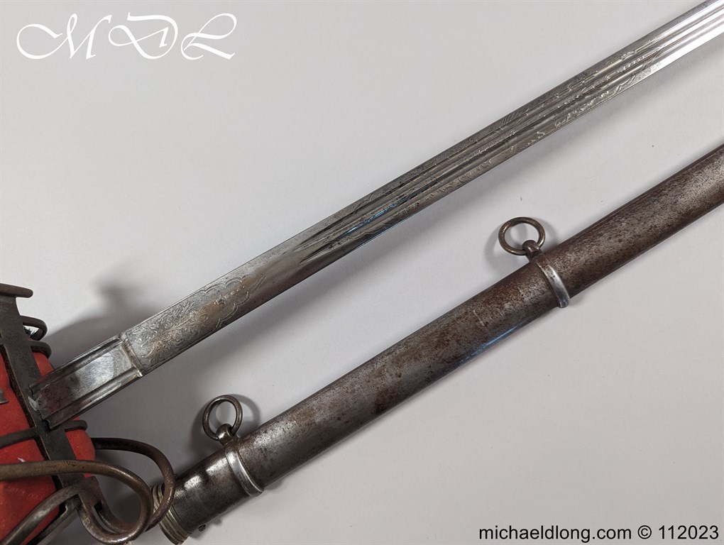 Victorian Officer’s Scottish Basket Hilt Sword - Image 31
