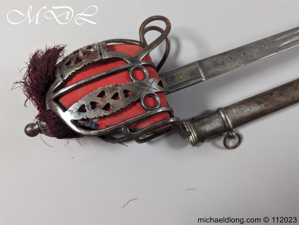 Victorian Officer’s Scottish Basket Hilt Sword - Image 28