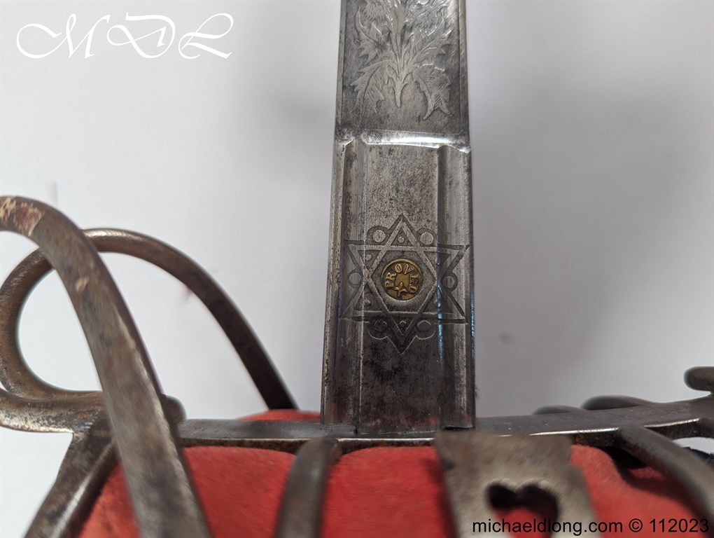 Victorian Officer’s Scottish Basket Hilt Sword - Image 16