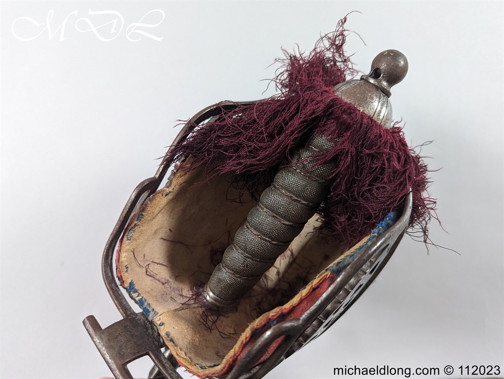 Victorian Officer’s Scottish Basket Hilt Sword - Image 6