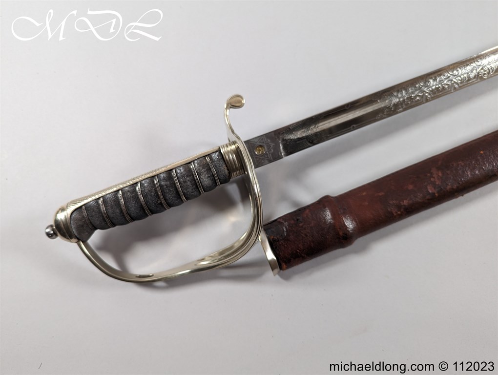 British Artillery Officers Sword by Hawksworth - Image 2