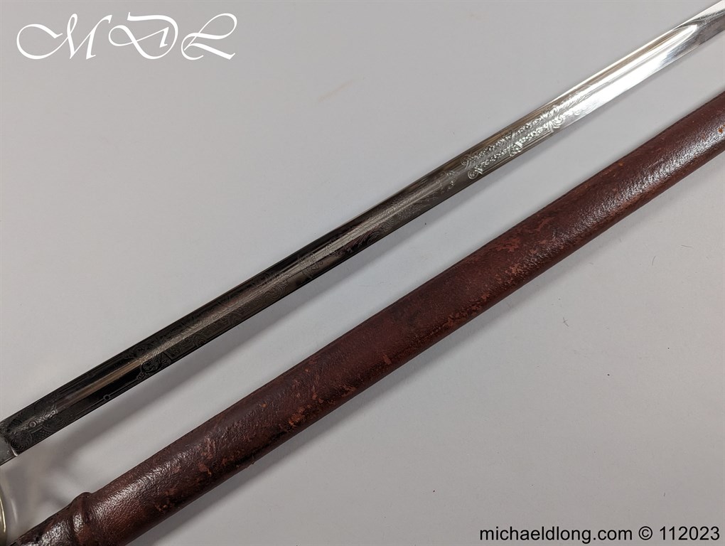 British Artillery Officers Sword by Hawksworth - Image 29