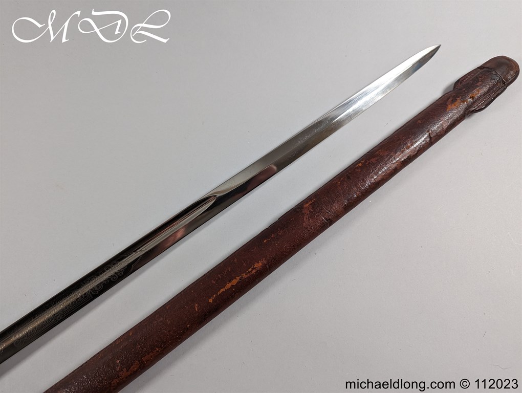 British Artillery Officers Sword by Hawksworth - Image 28