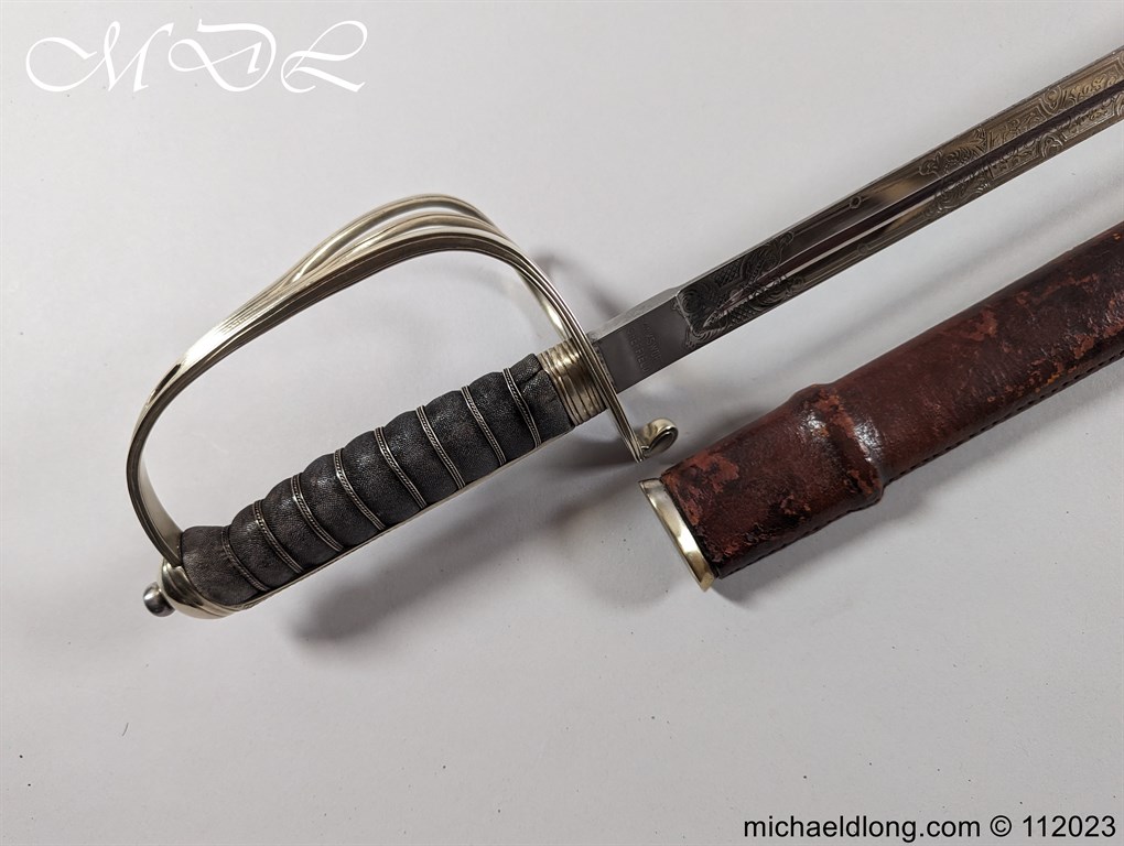 British Artillery Officers Sword by Hawksworth - Image 26