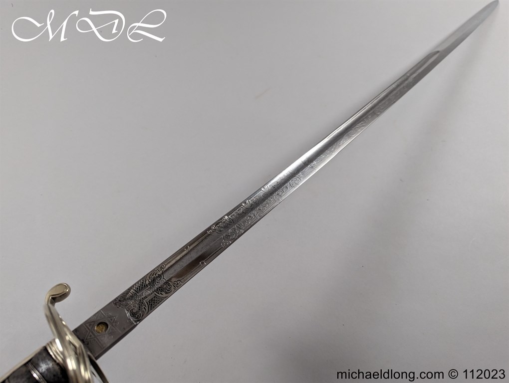 British Artillery Officers Sword by Hawksworth - Image 21