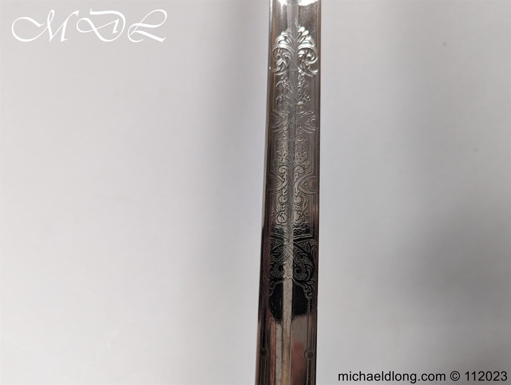 British Artillery Officers Sword by Hawksworth - Image 19