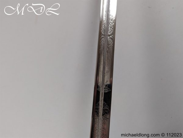 British Artillery Officers Sword by Hawksworth - Image 18
