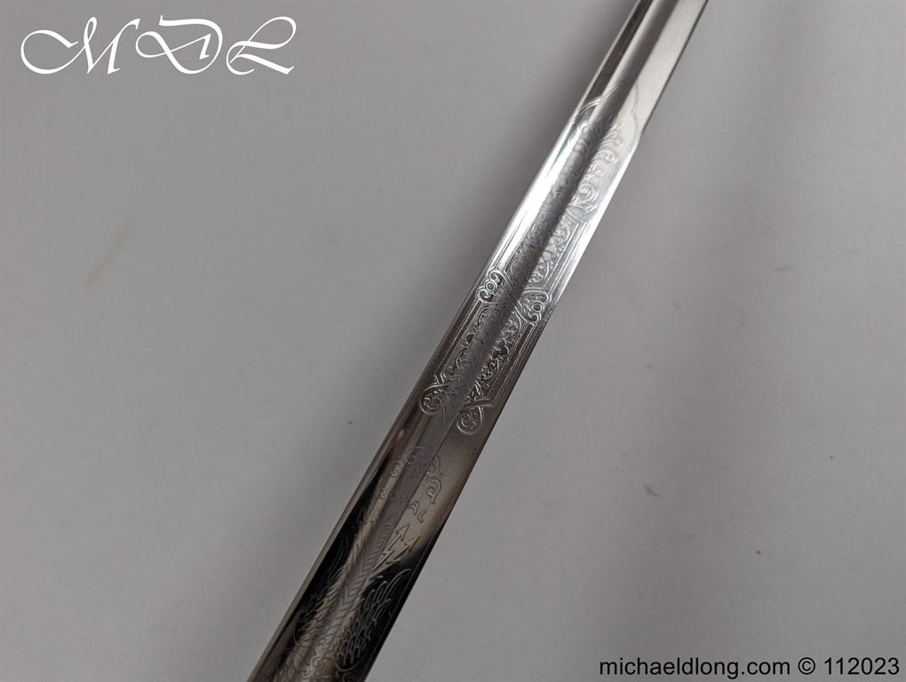 British Artillery Officers Sword by Hawksworth - Image 17