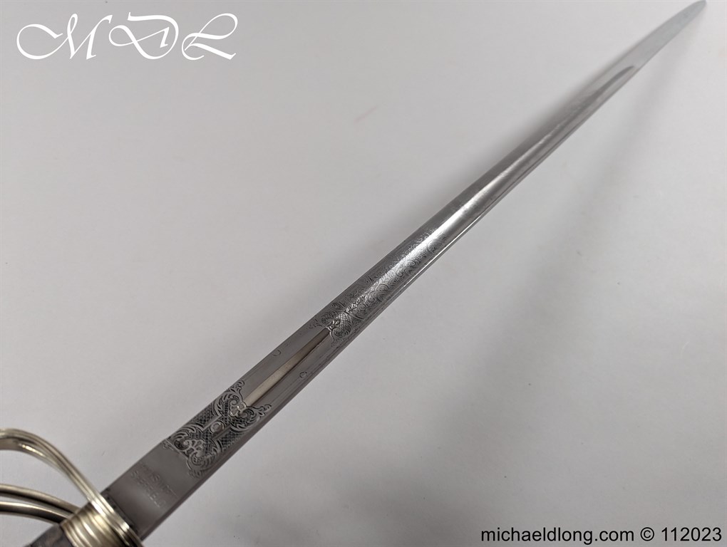 British Artillery Officers Sword by Hawksworth - Image 16