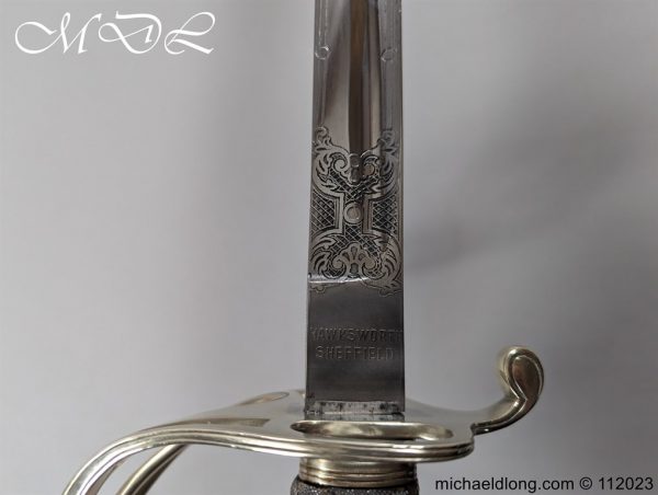 British Artillery Officers Sword by Hawksworth - Image 15