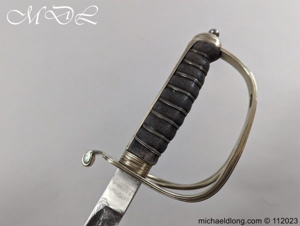 British Artillery Officers Sword by Hawksworth - Image 8