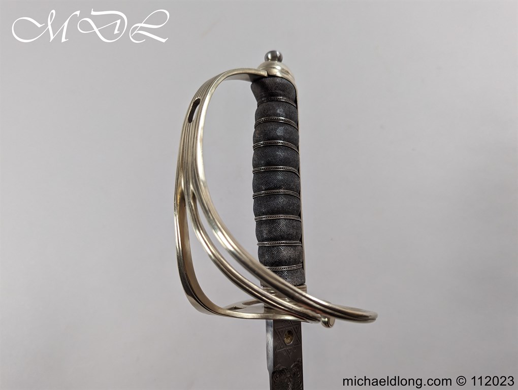 British Artillery Officers Sword by Hawksworth - Image 5