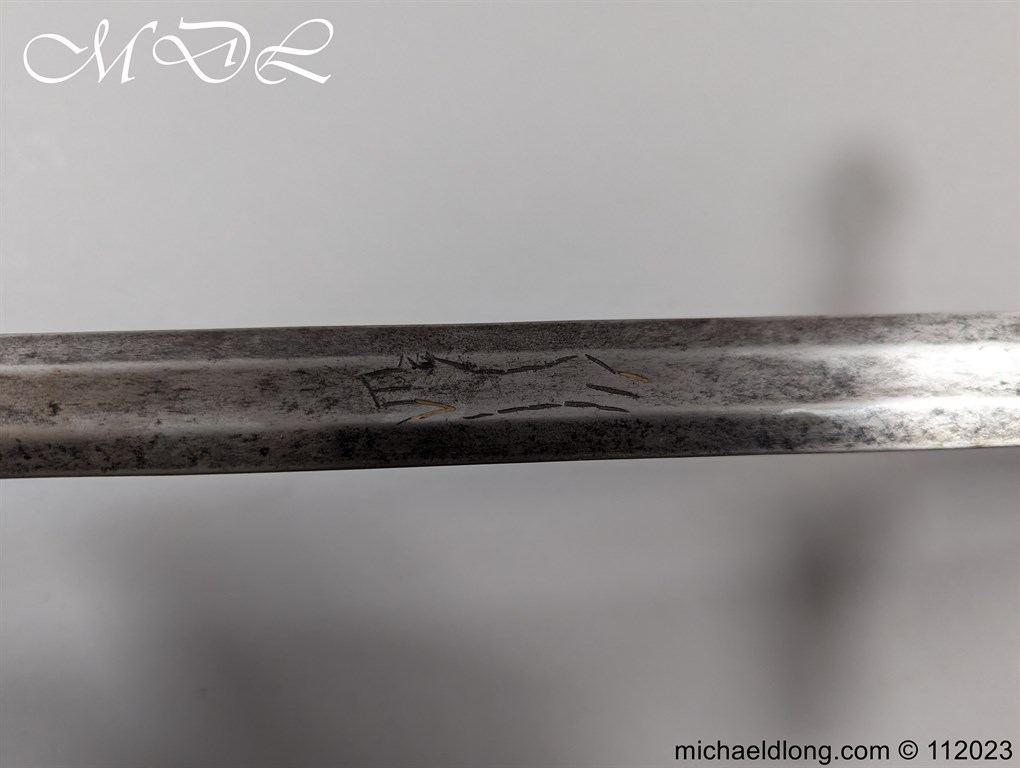 Papal Chamberlains 18th Century Sword - Image 13