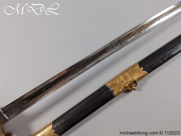 Victorian Navy Officers Sword By Wilkinson Sword London - Image 28