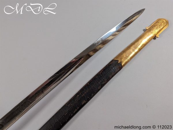 Victorian Navy Officers Sword By Wilkinson Sword London - Image 27