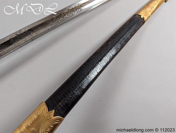 Victorian Navy Officers Sword By Wilkinson Sword London - Image 25