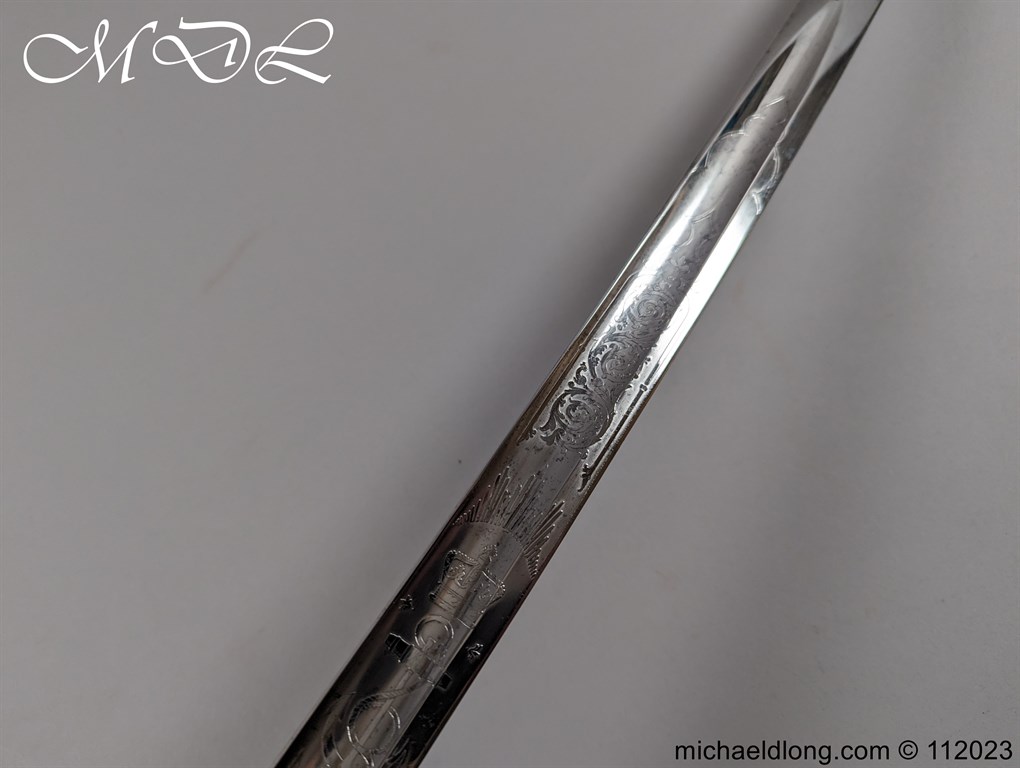 Victorian Navy Officers Sword By Wilkinson Sword London - Image 18