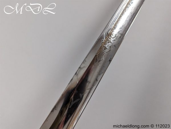 Victorian Navy Officers Sword By Wilkinson Sword London - Image 14