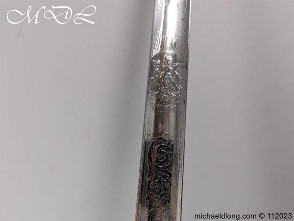 Victorian Navy Officers Sword By Wilkinson Sword London - Image 13