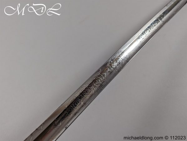 Victorian Navy Officers Sword By Wilkinson Sword London - Image 12