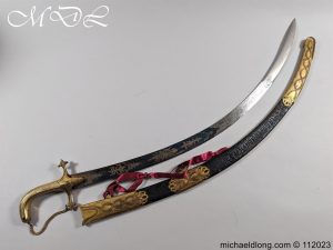 Georgian British Officers Blue and Gilt Sword