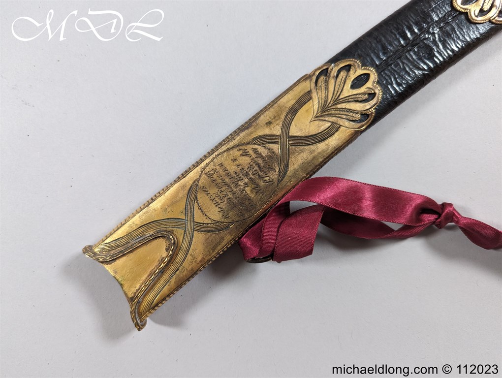 Georgian British Officers Blue and Gilt Sword - Image 29