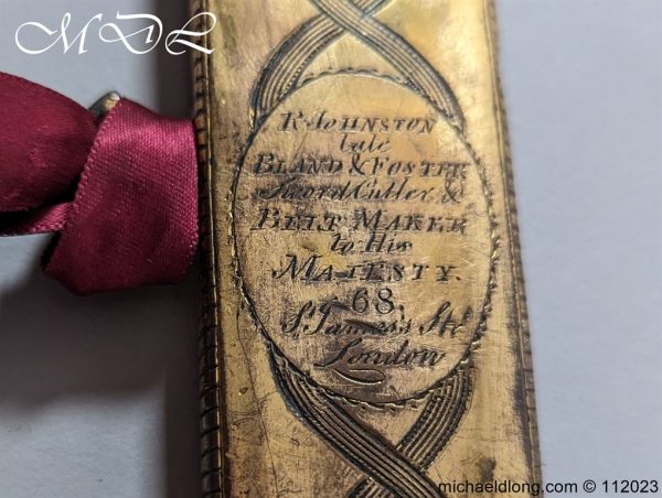 Georgian British Officers Blue and Gilt Sword - Image 25