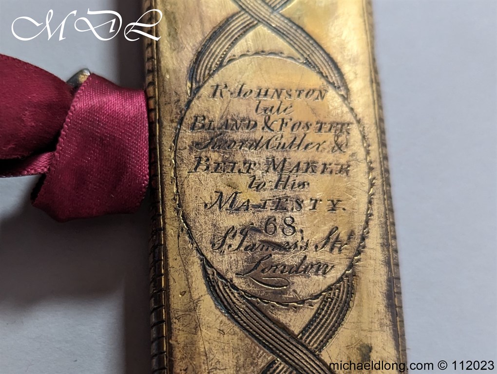 Georgian British Officers Blue and Gilt Sword - Image 25