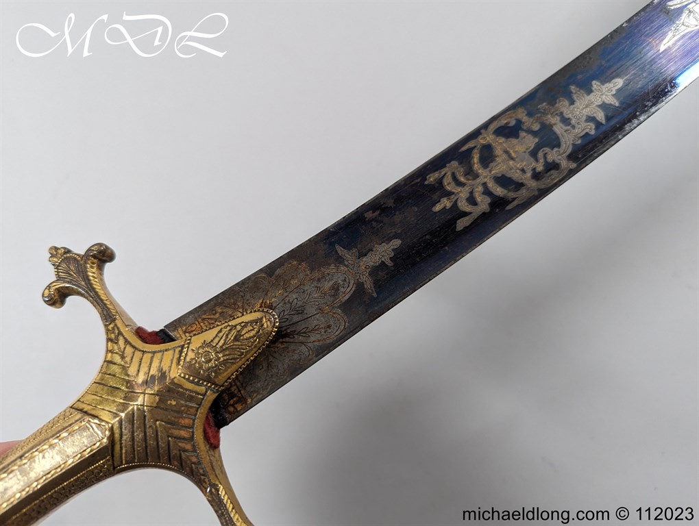 Georgian British Officers Blue and Gilt Sword - Image 23