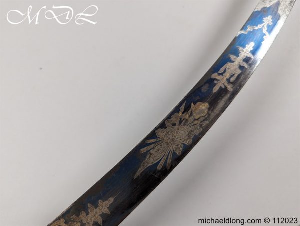 Georgian British Officers Blue and Gilt Sword - Image 22